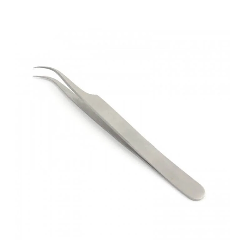 Professional Eyelash Extention Tweezers Perfect Extra Fine Point Curved Best Suppliers Eyelash Extention Tweezers Eyelash Extension Tweezers Perfect Extra Fine Point Curved - Image 1
