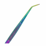 Cotton Plier 6″ Titanium Rainbow Color Tweezer - Image 2