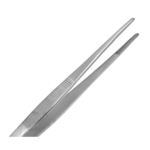Thumb Dressing Forceps 6″ Tweezer Silver Serrated - Image 2