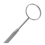 Dental Mouth Mirror #5 with Handle Set - Image 2