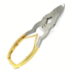 Heavy-Duty Cantilever Nail Nipper – Gold & Silver
