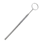 Dental Mouth Mirror #5 with Handle Set