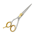 Professional Super Cut Barber Scissors 5.5″ Gold + Silver