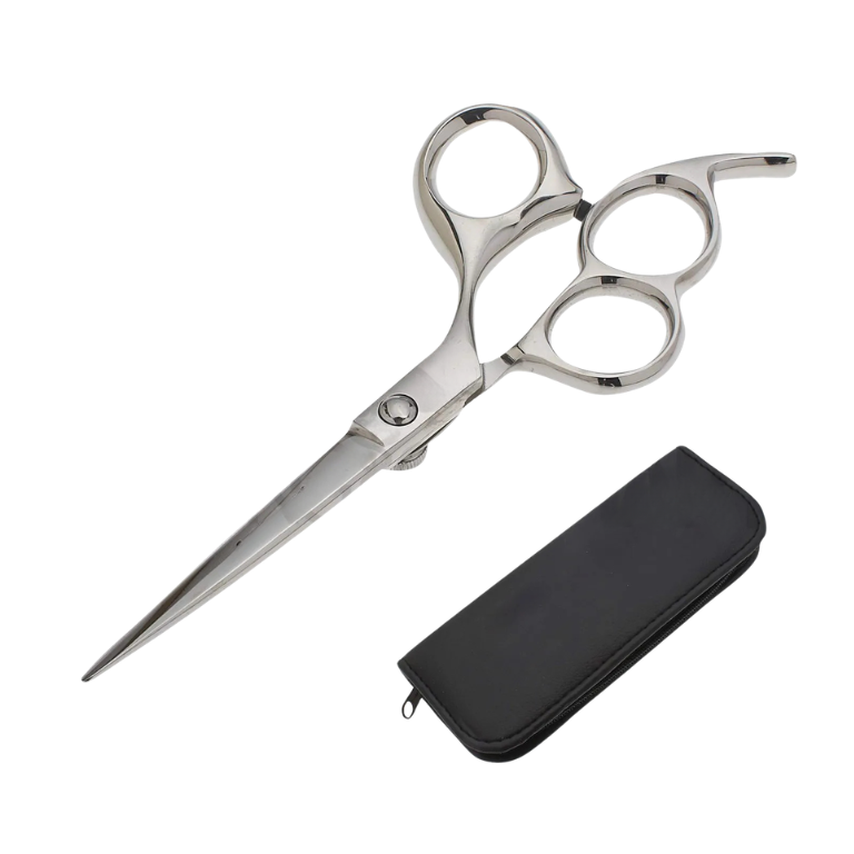 Untitled design (88) Ninja Supreme 3 Ring Razor Edge Barber Scissor 6″ with Case - Image 1